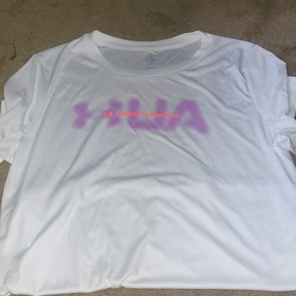 White Under Armour Shirt